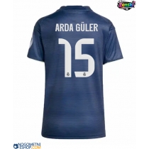 Ženski Nogometni dresi Real Madrid Arda Guler #15 Gostujoči 2025-26 Kratek Rokav